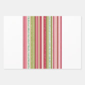 印刷可能な和紙テーストライププの ラッピングペーパーシート (正面)