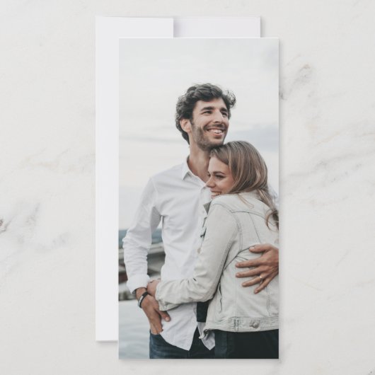 印刷可能な姉の妊娠の写真の告知 案内状 (裏面)