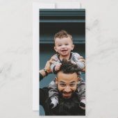 印刷可能な寿司誕生日パーティーへの招待 招待状 (裏面)