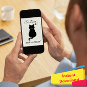 【印刷可能な猫同情カード】心からお悔やみ 招待状