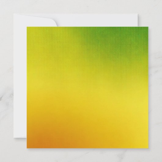 印刷可能な秋の色離れ消しグラデーションのスクラップブック 招待状 (裏面)