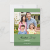 印刷可能な葬儀カード 招待状 (正面)