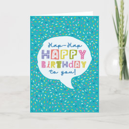 印刷可能な誕生日カード | お誕生日おめでとう サンキューカード