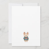 印刷可能な醜いセータービンゴゲーム シーズンカード (裏面)