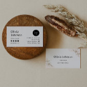 印刷可能なBoho名刺テンプレート 名刺