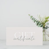 印刷可能ギフトカードテンプレート簡単カスタマイズ サンキューカード (スタンド正面)