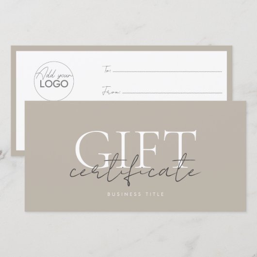 印刷可能ギフトカードテンプレート簡単カスタマイズ サンキューカード (正面/裏面)