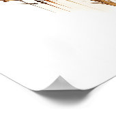 印刷可能Steampunkタイガーメタリックコーグホイール136 ポスター (角)