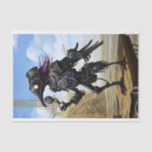 印刷可能SteampunkメカニカルRaven 離れ 114 薄葉紙 (正面)