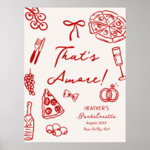 印刷可能That is Amoreバチェロレッテ