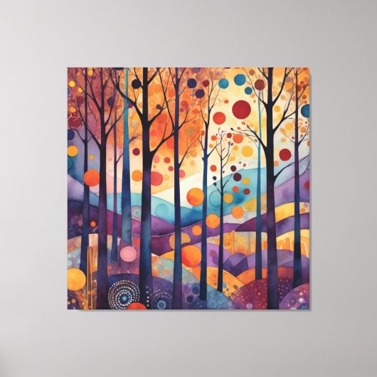 印刷可鮮やか能なウォールアート、アートプリント、キッズルーム キャンバスプリント (正面)