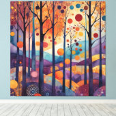 印刷可鮮やか能なウォールアート、アートプリント、キッズルーム キャンバスプリント (インサイチュ (ウッドフロア))