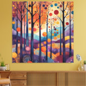 印刷可鮮やか能なウォールアート、アートプリント、キッズルーム キャンバスプリント (インサイチュ (リビング))