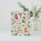 印刷布用フローラデザイン付き葉書 ポストカード (スタンド正面)