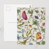 印刷布用フローラデザイン付き葉書 ポストカード (正面/裏面)