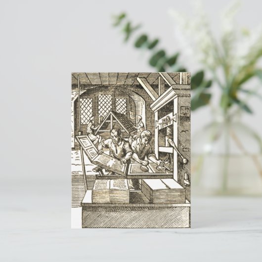 「印刷所」 ポストカード (スタンド正面)