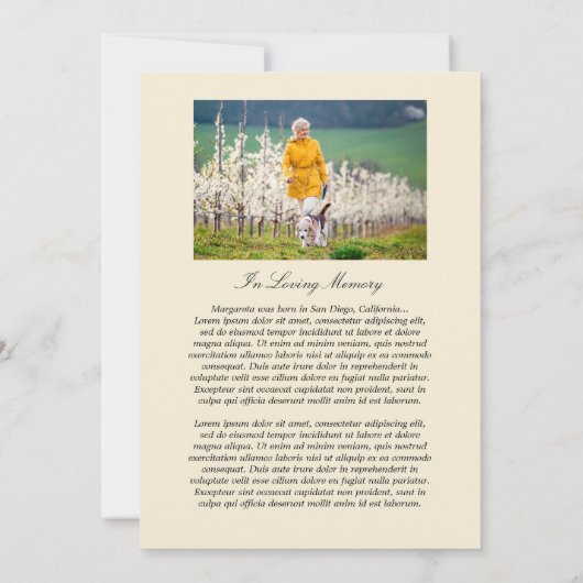 印刷数々の可能な写真お祝いの生活 招待状 (裏面)