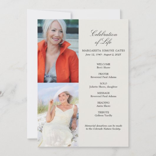 印刷数々の可能な写真お祝いの生活 招待状 (正面)