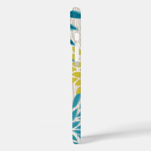 印刷木材スターバストフラワーパーソナライズされたiPhone Case-Mate iPhoneケース (裏面 / 左)