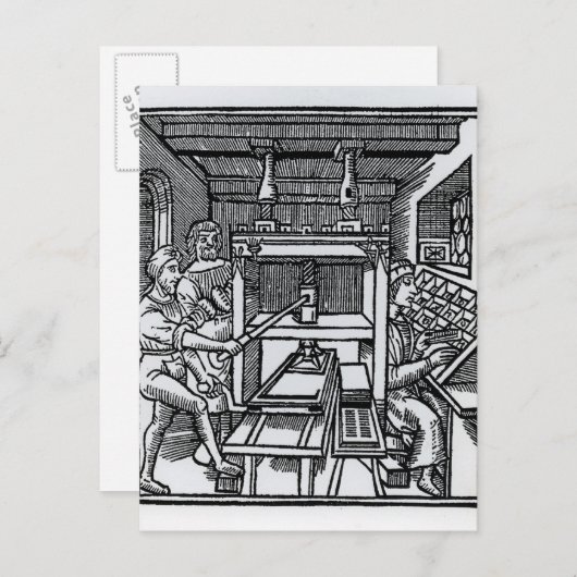 印刷機 ポストカード (正面/裏面)