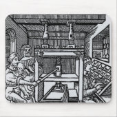 印刷機 マウスパッド (正面)