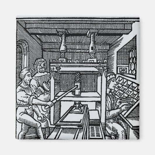 印刷機 マグネット (正面)