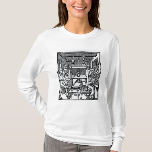 印刷機 Tシャツ (正面)