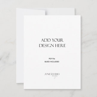 印刷注文 _4.25x5.5" 縦型カード 招待状