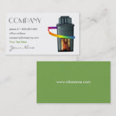 印刷用インクカートリッジの名刺 名刺 (正面/裏面)