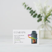 印刷用インクカートリッジの名刺 名刺 (スタンド正面)