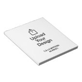 印刷40ページメモ帳5.5 x 6 ノートパッド (アングル)