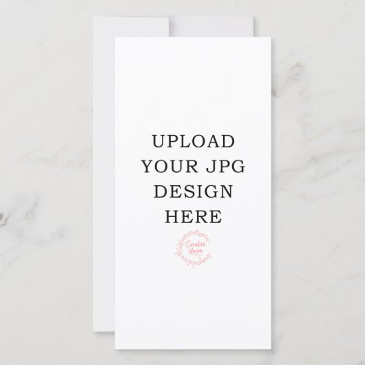 印刷4" x 8"結婚式 プログラム (正面)