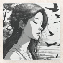 印刷 ガラスコースター