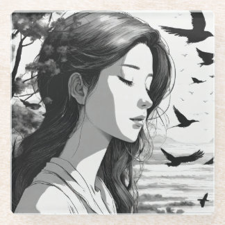 印刷 ガラスコースター