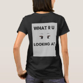 印刷Tシャツを見るR U Tシャツ (裏面)
