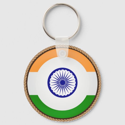 印旗カッコいい印 キーホルダー (正面)