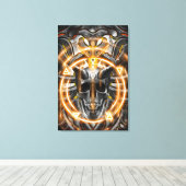 印章巻2 キャンバスプリント (インサイチュ (ウッドフロア))