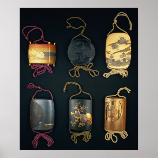 印籠ケース, 19世紀 ポスター (正面)