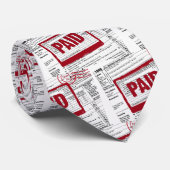 印紙付き所得税型枠 ネクタイ (ロール)