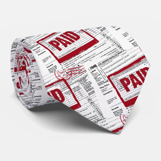 印紙付き所得税型枠 ネクタイ (ロール)