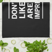 印象づけられないように機能しないで下さい キッチンタオル (折り畳み)