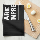 印象づけられないように機能しないで下さい キッチンタオル (四つ折り)