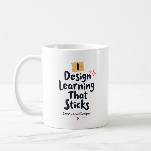 印象に残る学習 – Instructional Designer コーヒーマグカップ (左)