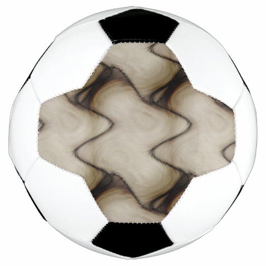 印象に残る美しいアブストラクトアート サッカーボール (正面)