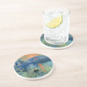 印象の日の出、Soleil Levant、クロード・モネ コースター (側面)