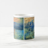 印象の日の出、Soleil Levant、クロード・モネ コーヒーマグカップ (中央)