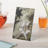 印象スタイルの花のデジタルエフェクト 台座サイン (インサイチュ)