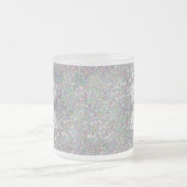 印象主義の雪片 フロストグラスマグカップ (中央)