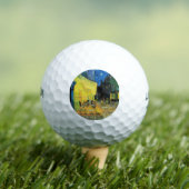 印象主義ビンセント・ヴァン・ゴッホ自画像ファモウ ゴルフボール (インサイチュ 木)