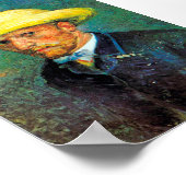 印象主義ビンセント・ヴァン・ゴッホ自画像ファモウ ポスター (角)